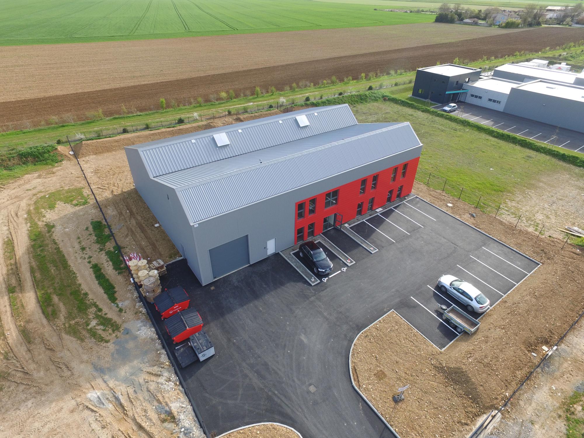Entreprise ALLEZ  & Cie  - Construction d’une nouvelle agence, bureaux et ateliers  - Dompierre-sur-Mer (17)